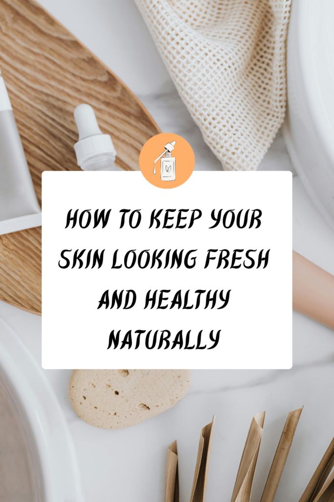 neutral modern skincare pinterest pin